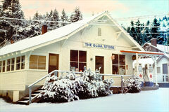 Olga Store with Snow