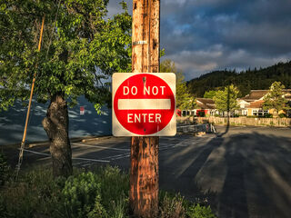 Do Not Enter