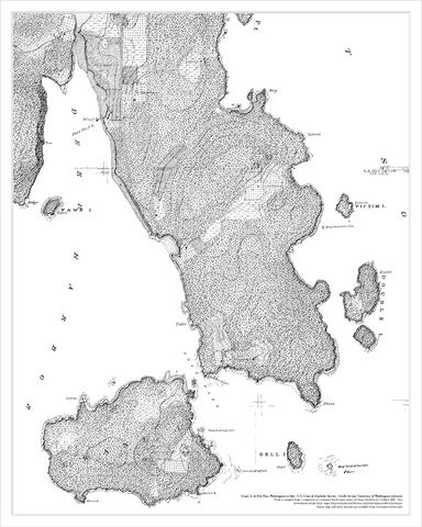 Pole Pass and Crane Island, 1895