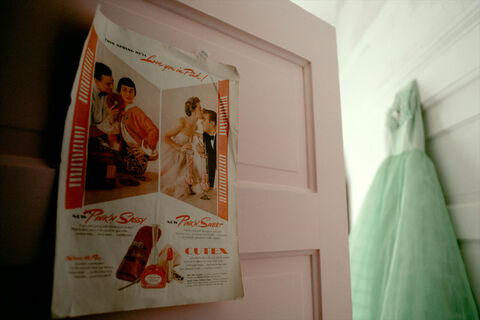 Pink Door and Green Dresses